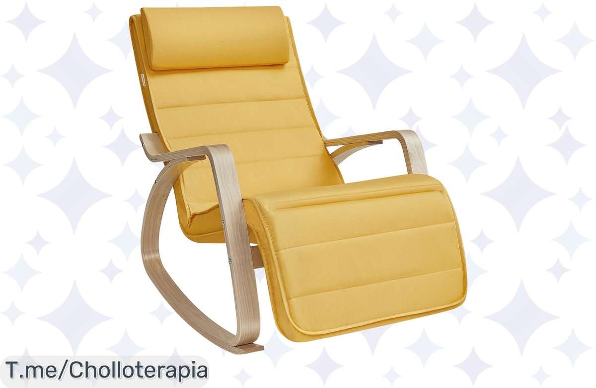 ¡Súper oferta en la mecedora SONMGICS: precio de risa y confort total!