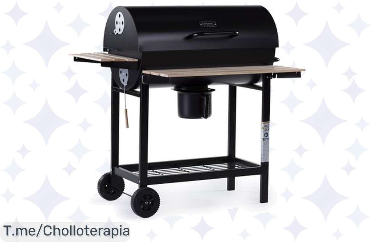 ¡Superoferta! Barbacoa King de carbón a precio de locura, no te la pierdas!