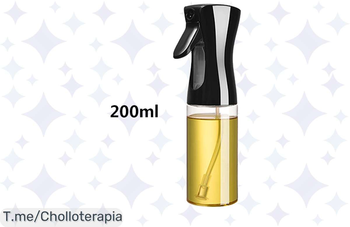 ¡Transforma tu cocina con nuestra botella de aceite! Oferta loca de 200/300ml que no te puedes perder