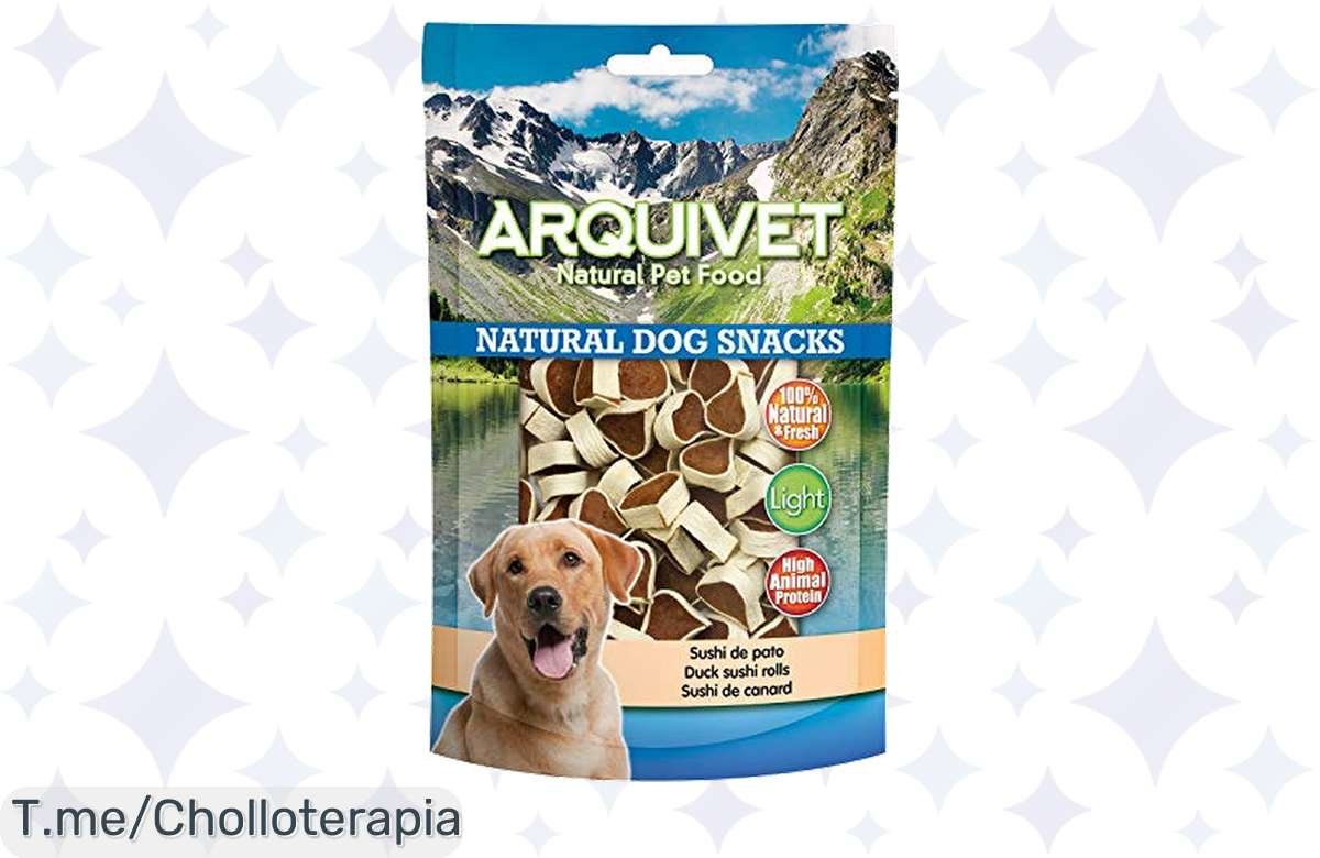 ¡Tu perro merece un festín con este sushi de pato en oferta!