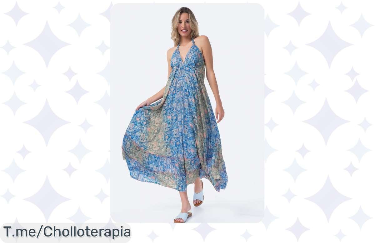 ¡Últimos días! Vestido largo SUMITRA a un precio increíble, ¡aprovecha ya!