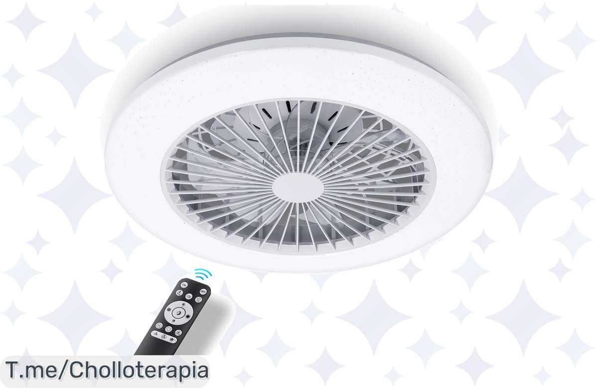 ¡Ventilador de techo con luz: Ahorra y disfruta del confort ahora!