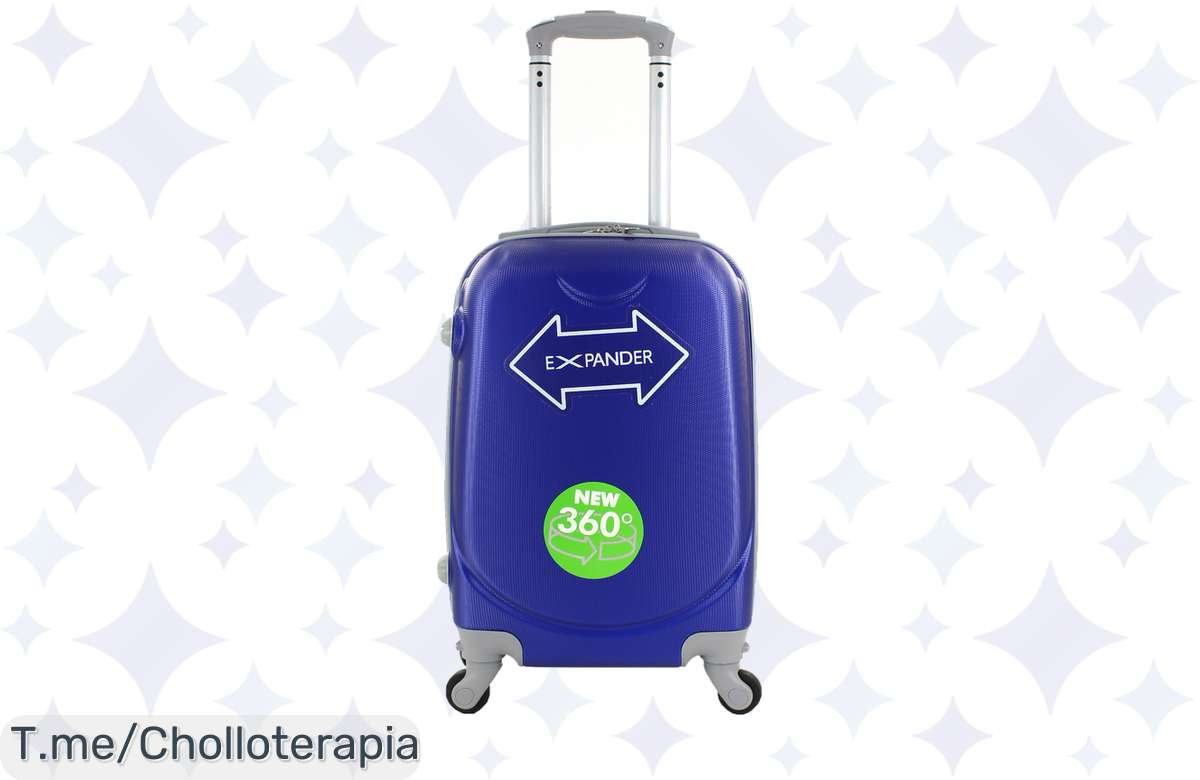 ¡Viaja con comodidad y ahorra espacio! Maleta Avión con 4 ruedas y asa telescópica a solo $X. ¡No te quedes sin la tuya!