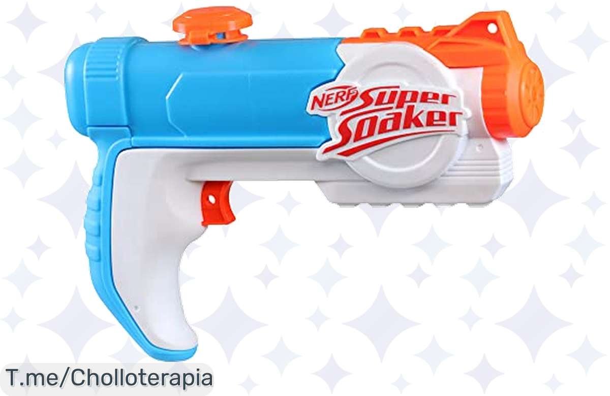A por ellos: ¡Empapa a tus colegas con el Super Soaker Piranha!