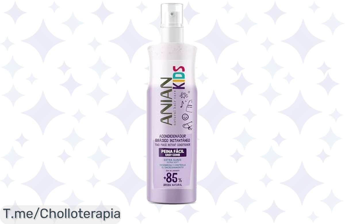 Acondicionador Bifásico ANIAN KIDS: Cabello de Ensueño a Precio de Risa, ¡Aprovéchalo Ya!