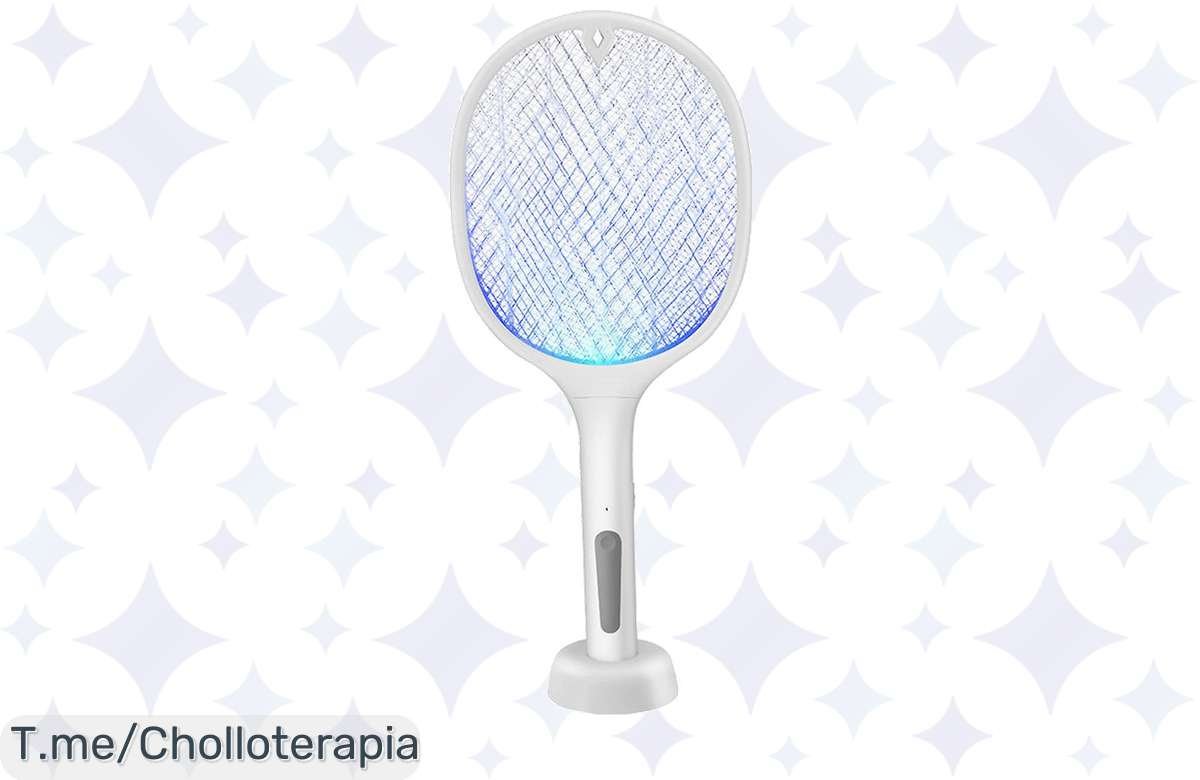Adiós Mosquitos ¡Caza con el Klack Matamoscas Eléctrico en Oferta!