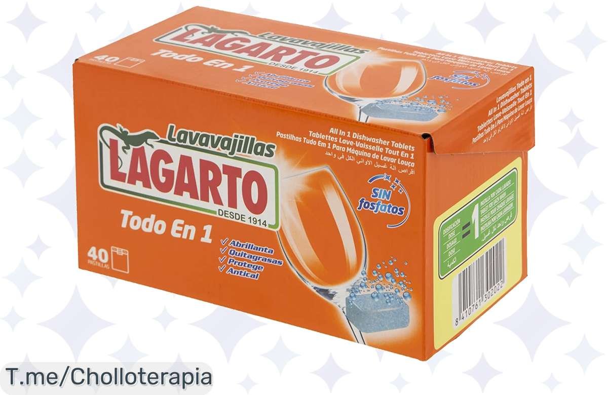 Aprovecha Ya: Lavavajillas en Pasta Todo En Uno a Precio de Locura, Oferta Limitada Sin Fosfatos
