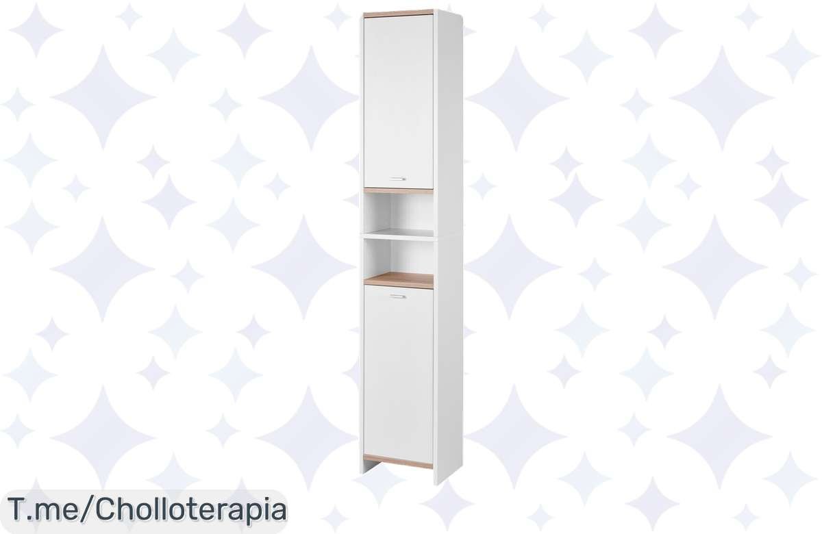 Arma tu baño con este armario de oferta que te salva el bolsillo