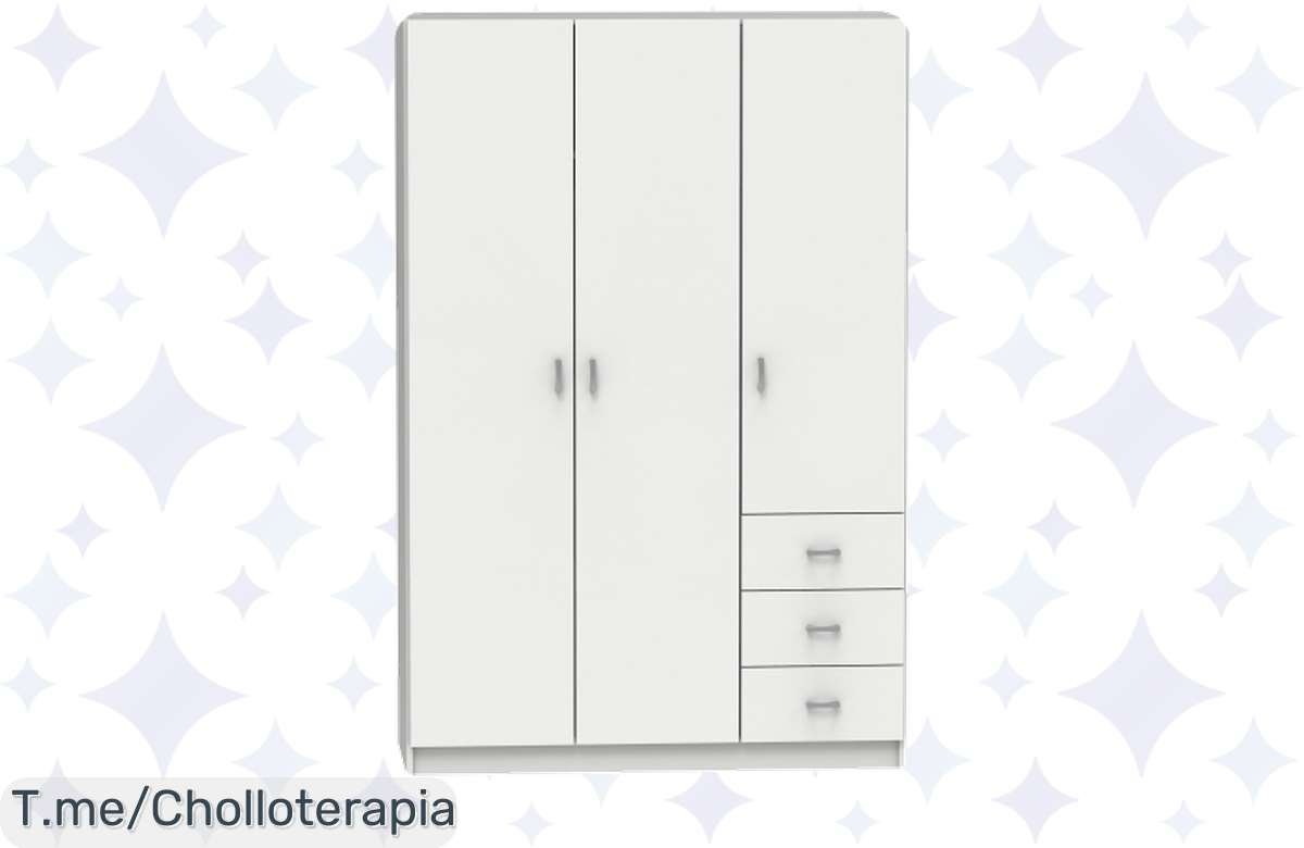 Armario Milán 3 Puertas y 3 Cajones a Preciazo – ¡Corre que Vuelan!