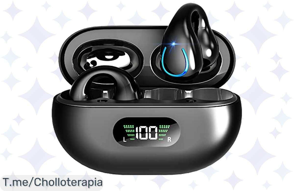 Auriculares Bluetooth 5.3: ¡Descuento bestial y corre con tu música favorita!