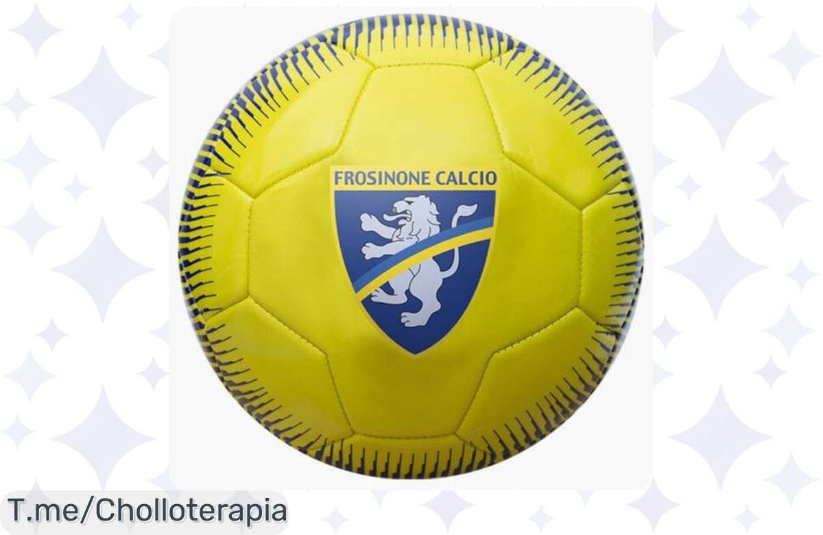 Balón amarillo Frosinone Calcio: ¡Oferta loca, llévatelo ya!