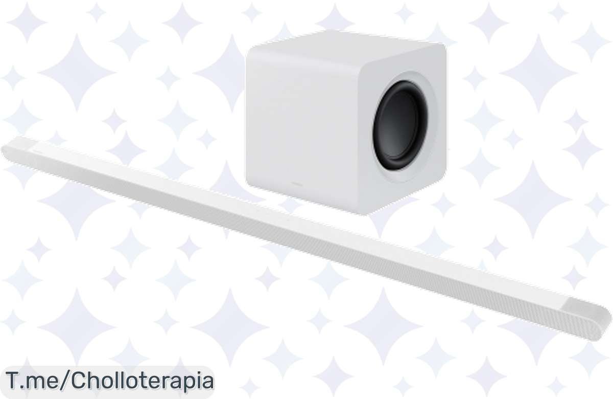 Barra de sonido Samsung HWS801B/ZF: ¡Sonido premium a precio de escándalo!