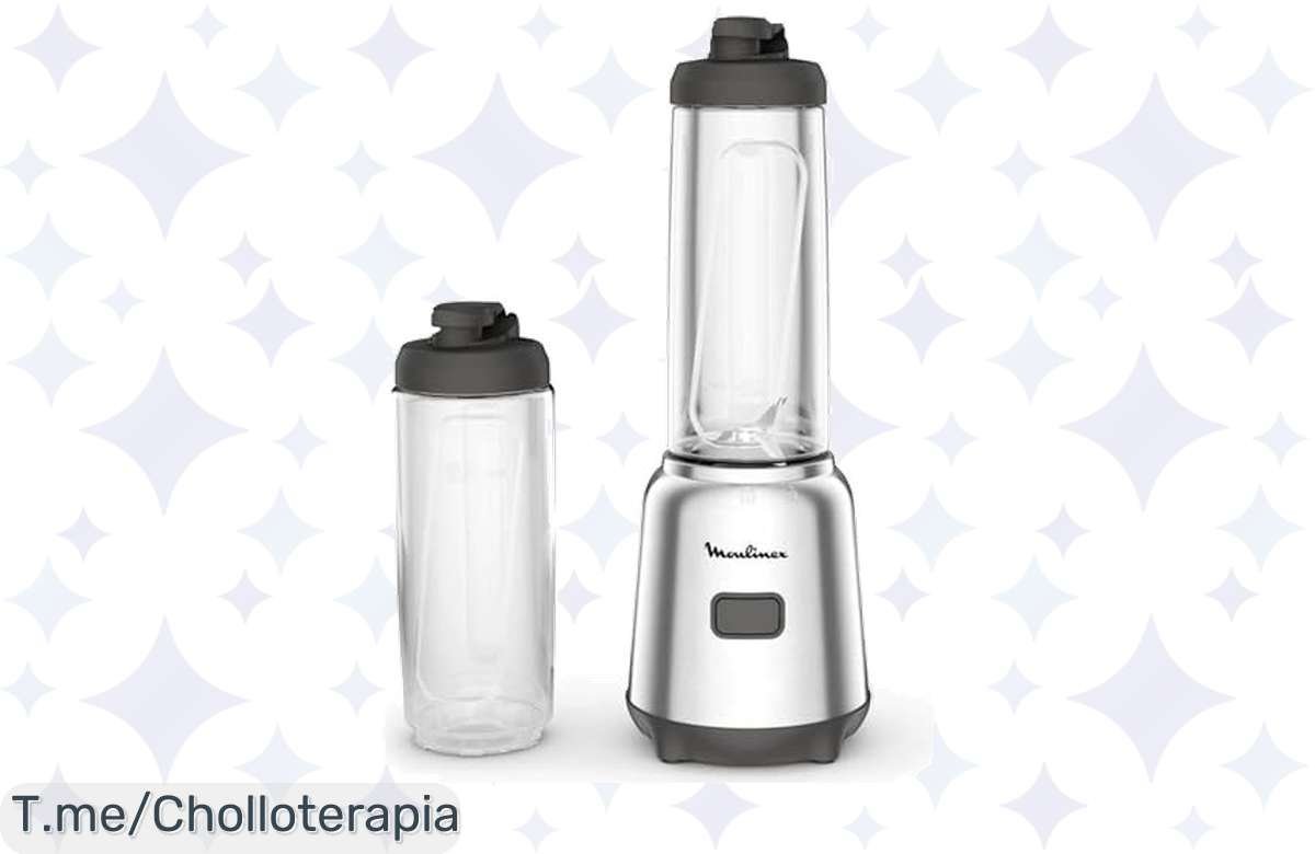 Batidora Moulinex Mix & Move LM15FD: ¡Oferta relámpago, smoothies en segundos!