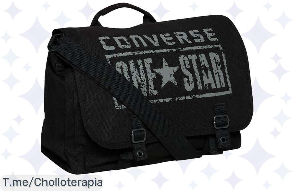 Bolso Converse Buckle Messenger One Star: ¡Ganga del siglo, no te quedes sin el tuyo!