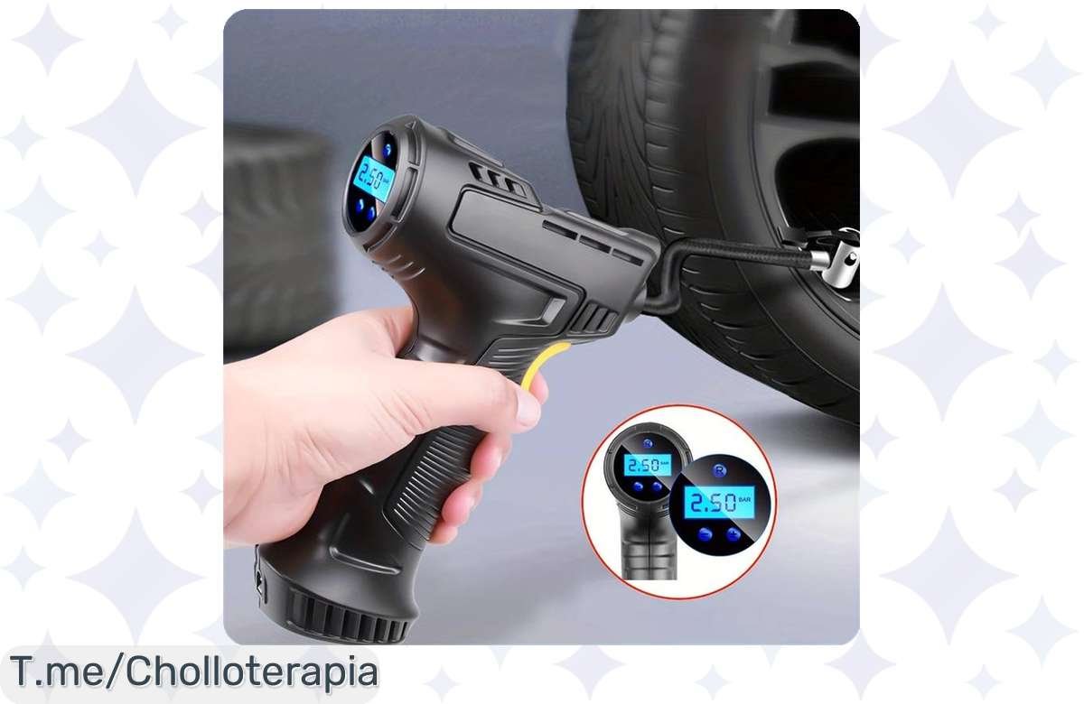 Bomba eléctrica sin cables: ¡ofertón para inflar al instante!