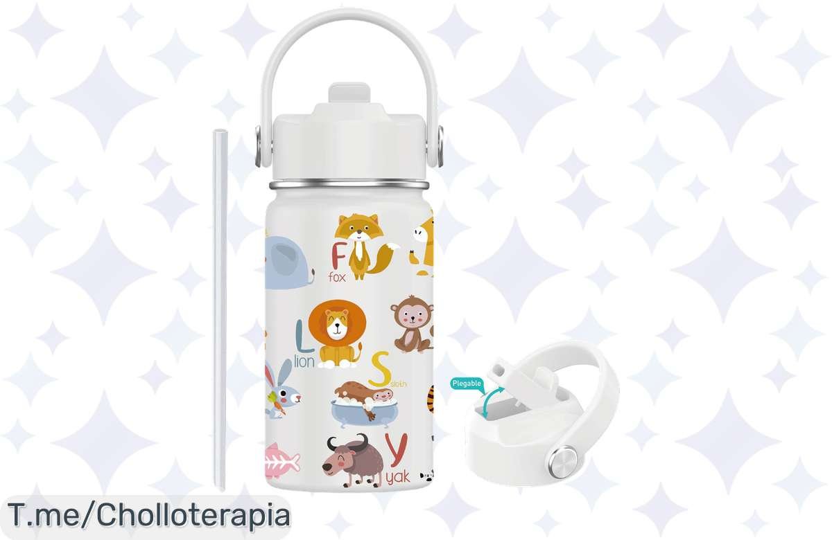 Botella Termo Infantil 350ml: ¡Oferta que no puedes dejar escapar!