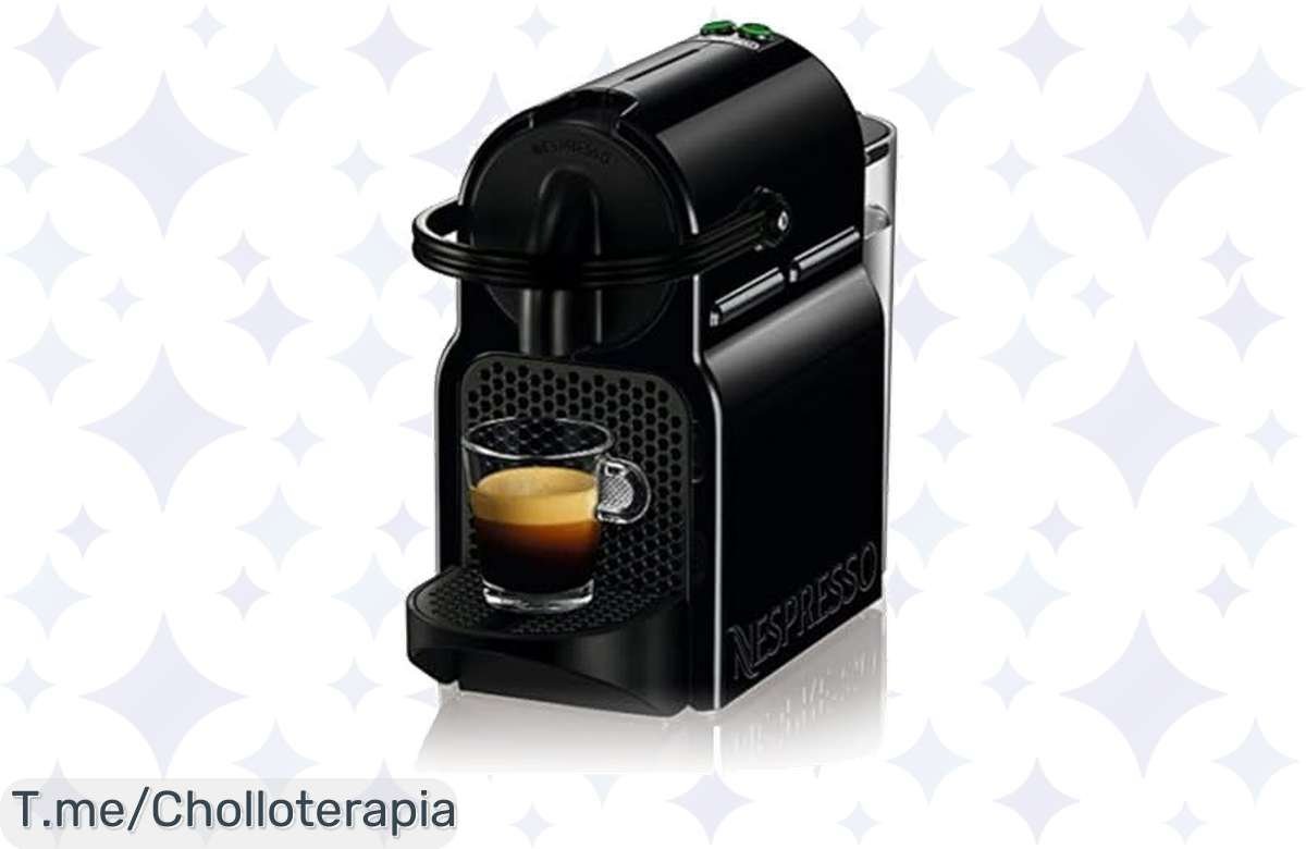 Café exprés en 25 segundos: la Nespresso De’Longhi Inissia está tirada de precio