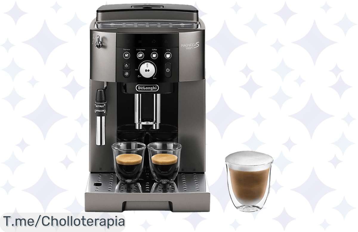 Cafetera De’Longhi Magnifica S: potencia bestial y molinillo integrado a precio de ganga, ¡solo por tiempo limitado!