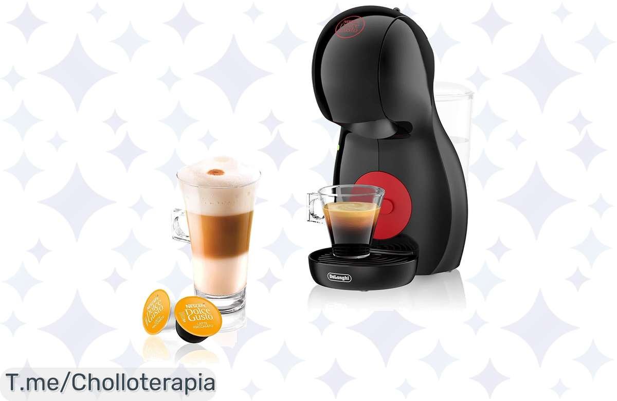 Cafetera Dolce Gusto Piccolo negra a precio bomba, ¡aprovecha ya!