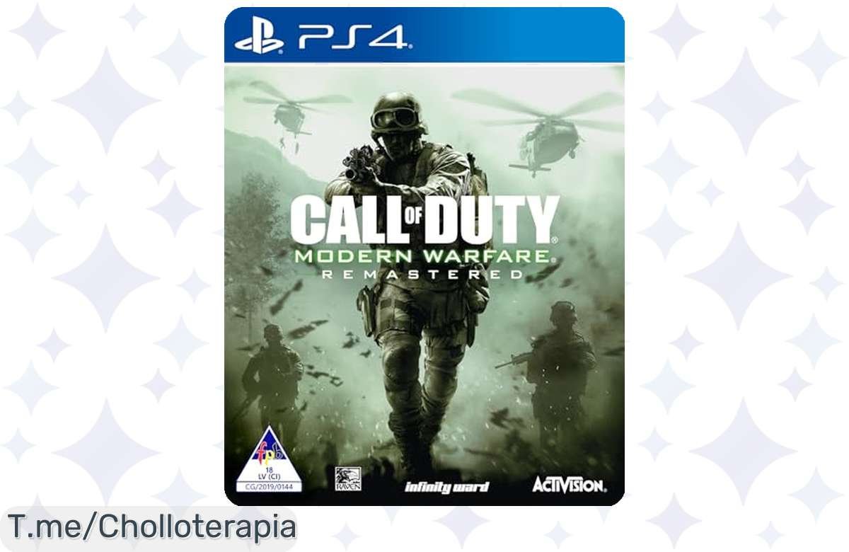 Call of Duty: Modern Warfare tirado de precio y con acción brutal que no puedes dejar pasar