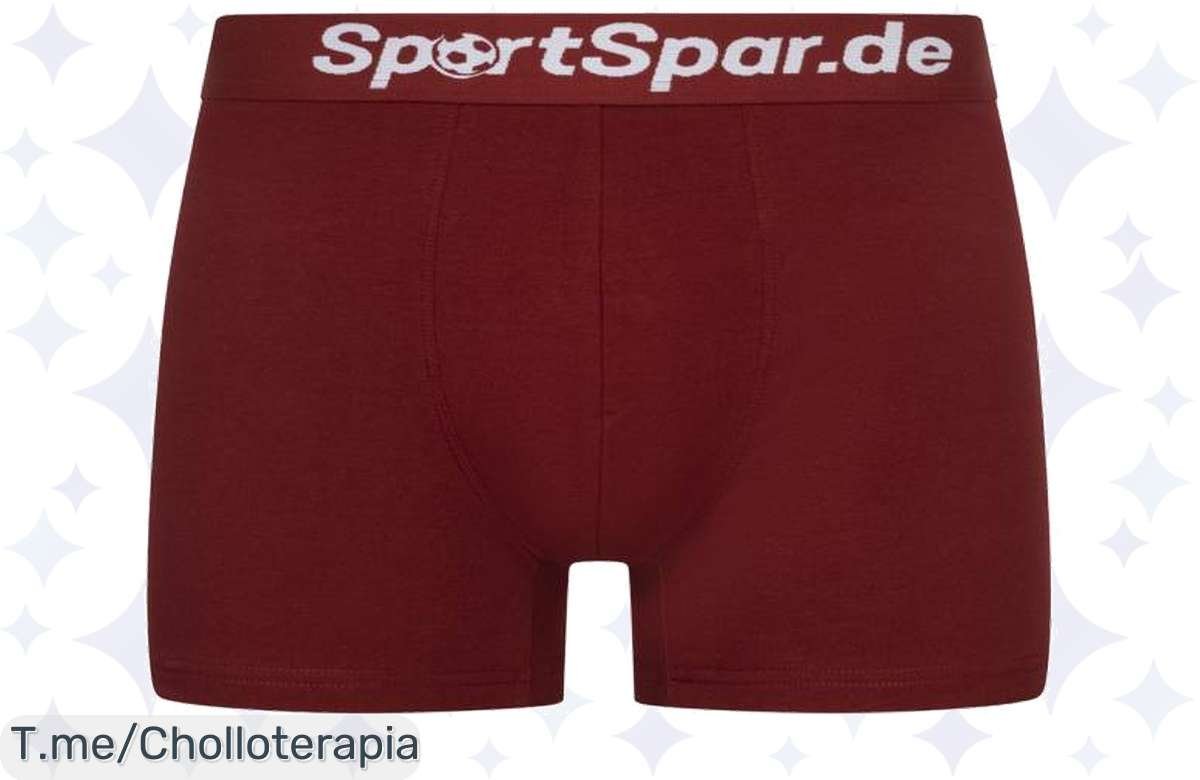 Calzoncillos bóxer Sparbuchse en vino tinto al mejor precio, ¡no te lo pierdas!
