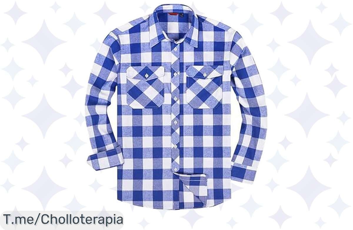 Camisas de franela con 50% de descuento: ¡Renueva tu estilo ya!