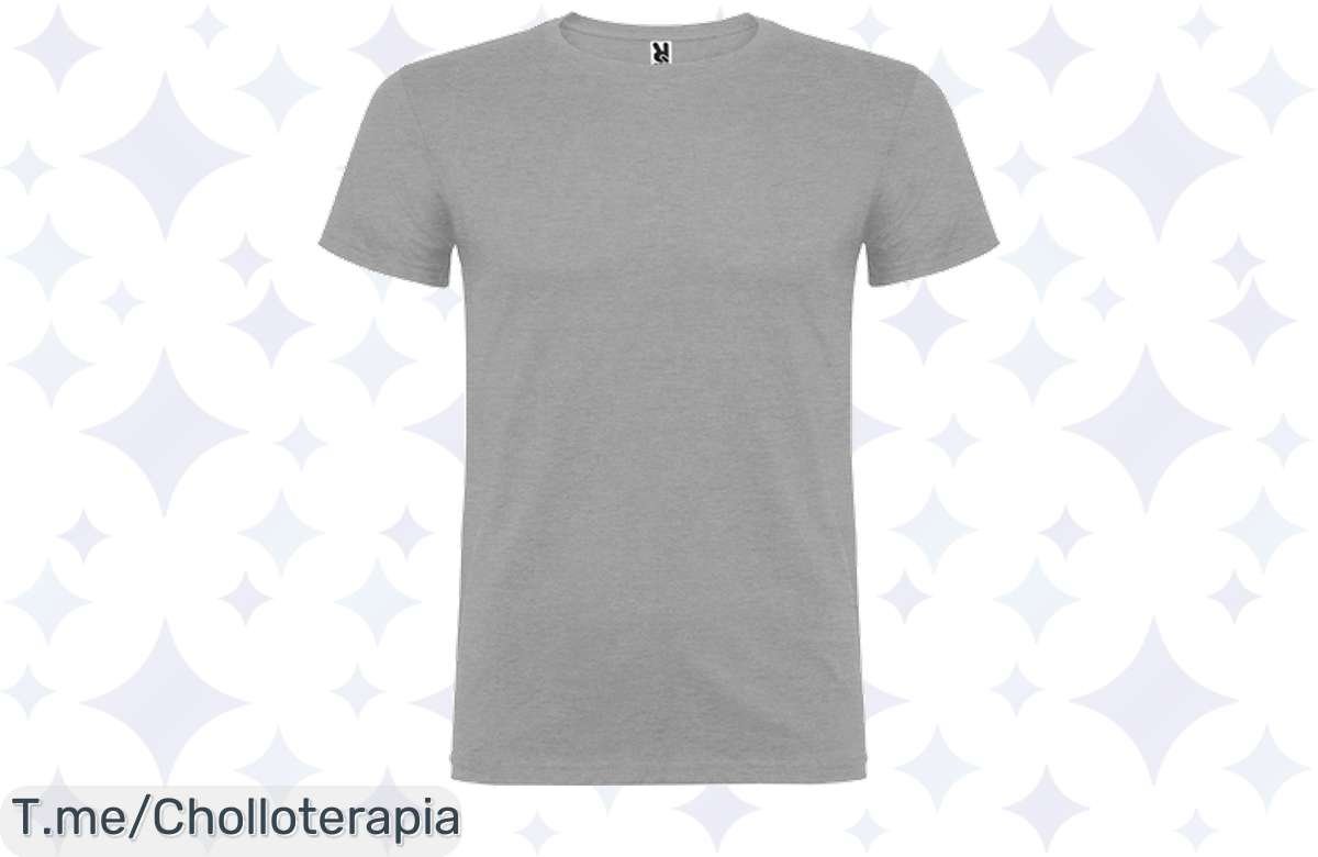 Camiseta básica de algodón: ¡Oferta que no puedes dejar pasar!