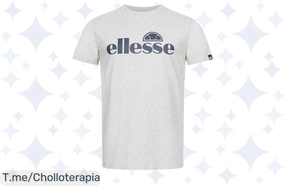 Camiseta ellesse Cleffios: mega oferta y flow único, ¡no la dejes pasar!