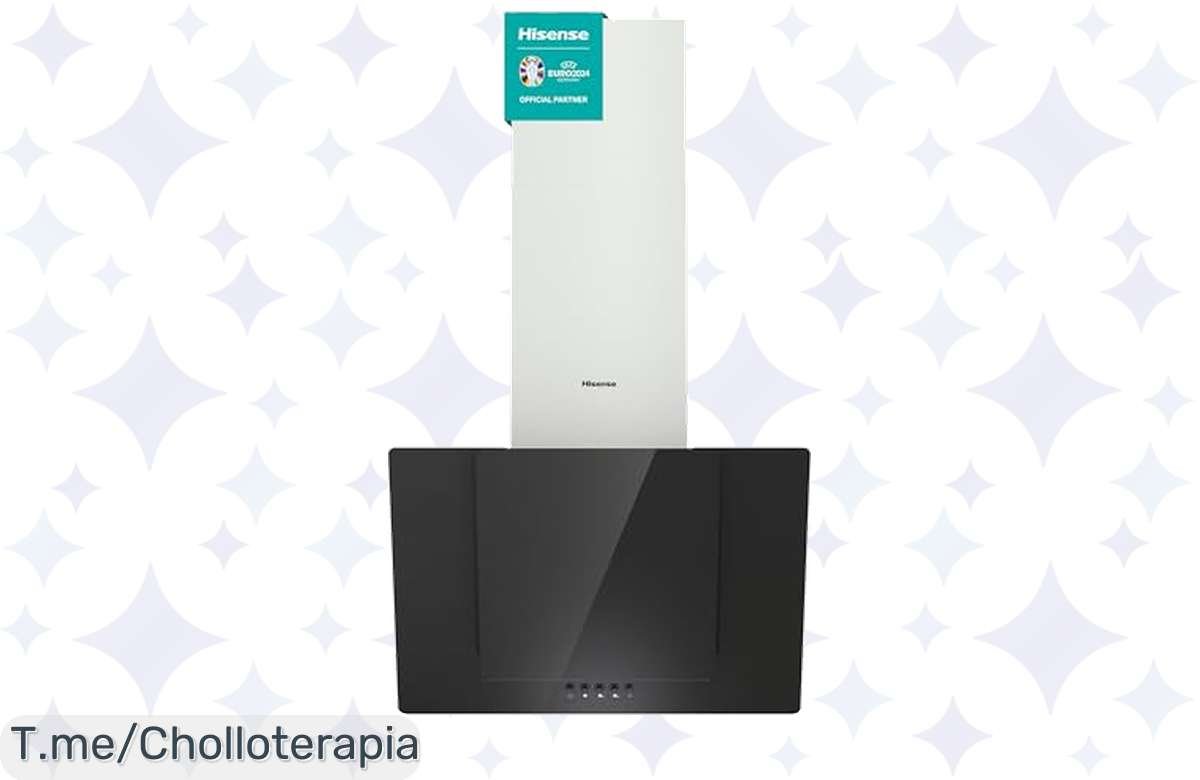 Campana decorativa top: Potencia brutal de 650 m³/h a precio ganga, ¡no te lo pierdas!