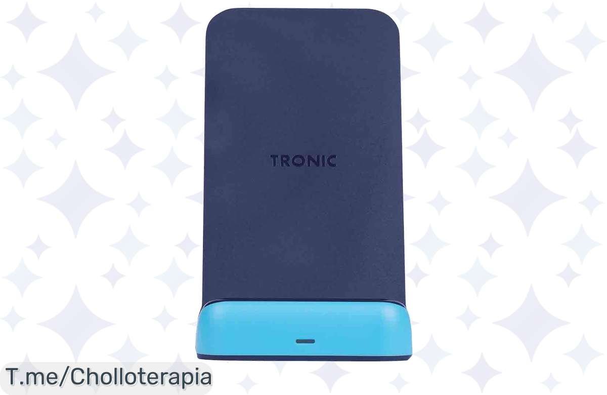 Cargador Qi 10W: Súper oferta, olvídate de cables y carga como quieras