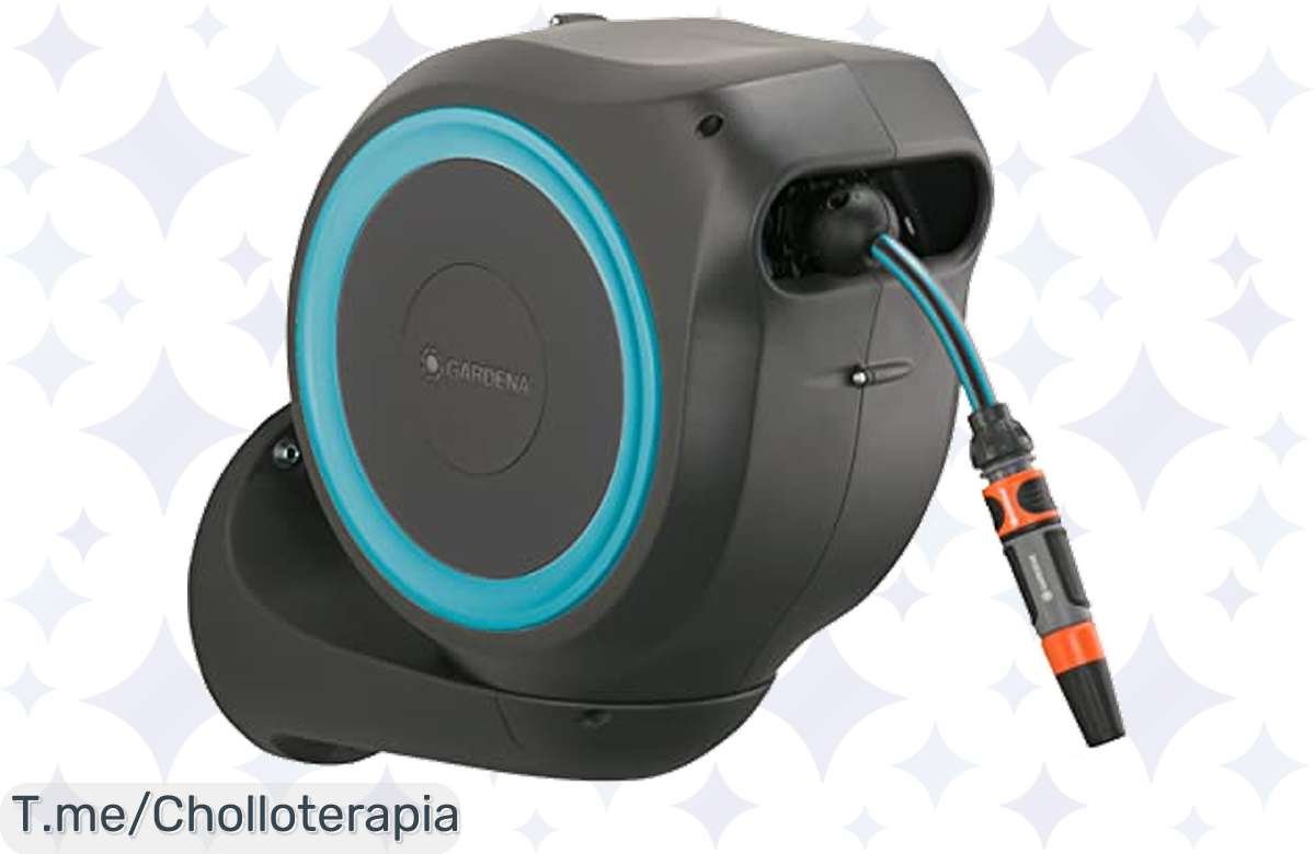 Carrete de Manguera Rollup S: ¡Consigue 15 M al mejor precio y sin líos!