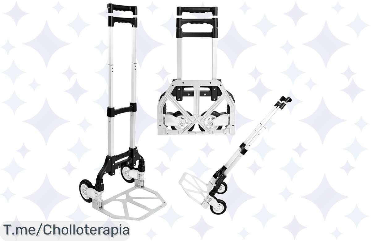 Carretilla Plegable: Preciazo Irresistible, ¡Llévate la Tuya Ya!