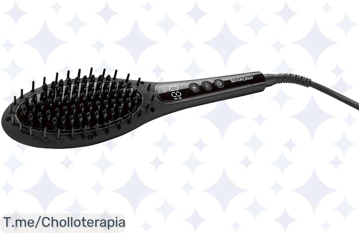 Cepillo alisador 58 W: ¡Ofertón de locura! Alisa y brilla sin gastar mucho.