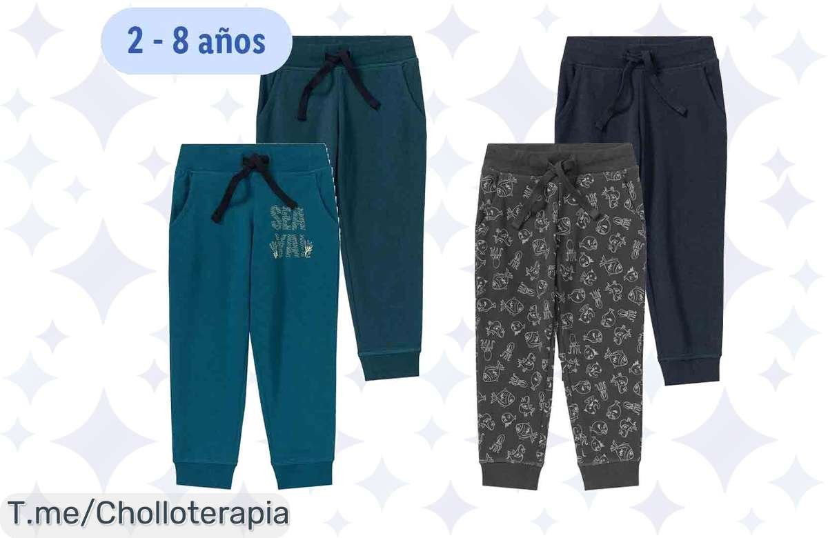 Chándales para niños por dos al precio de uno: oferta que no te puedes perder