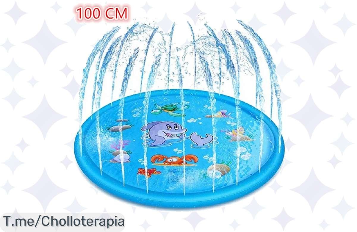Chollazo: Colchoneta de agua para niños a precio de risa, ¡diversión veraniega asegurada!