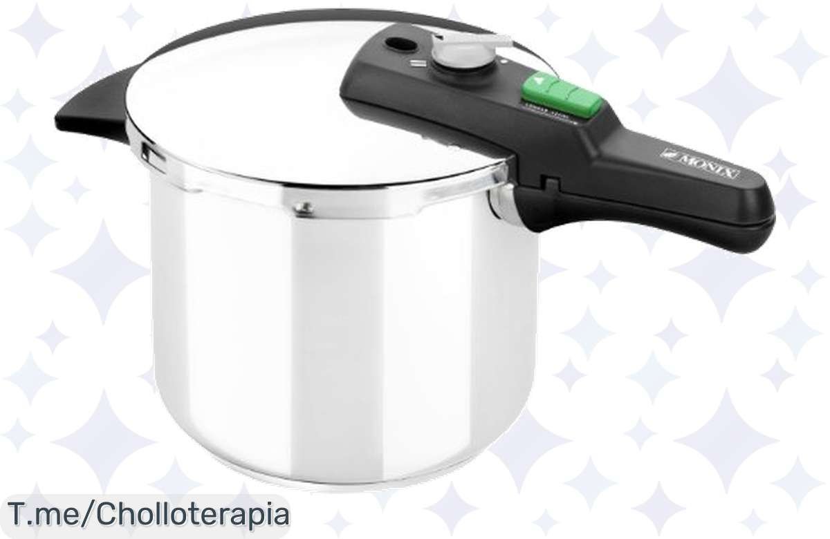 Chollazo Monix: Olla a Presión 7L ¡Cocina Premium en Tiempo Récord!