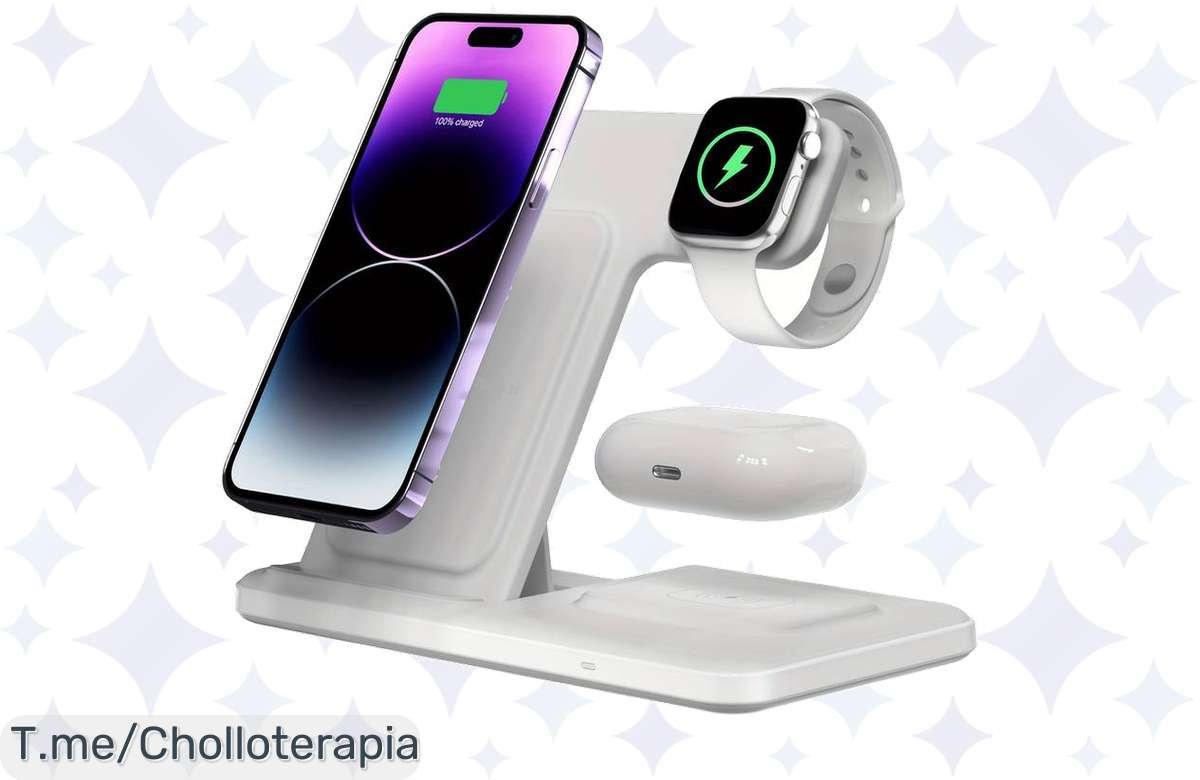 Chollazo Total: Estación 3 en 1 para tus Gadgets a Preciazo, ¡No lo Dejes Pasar!