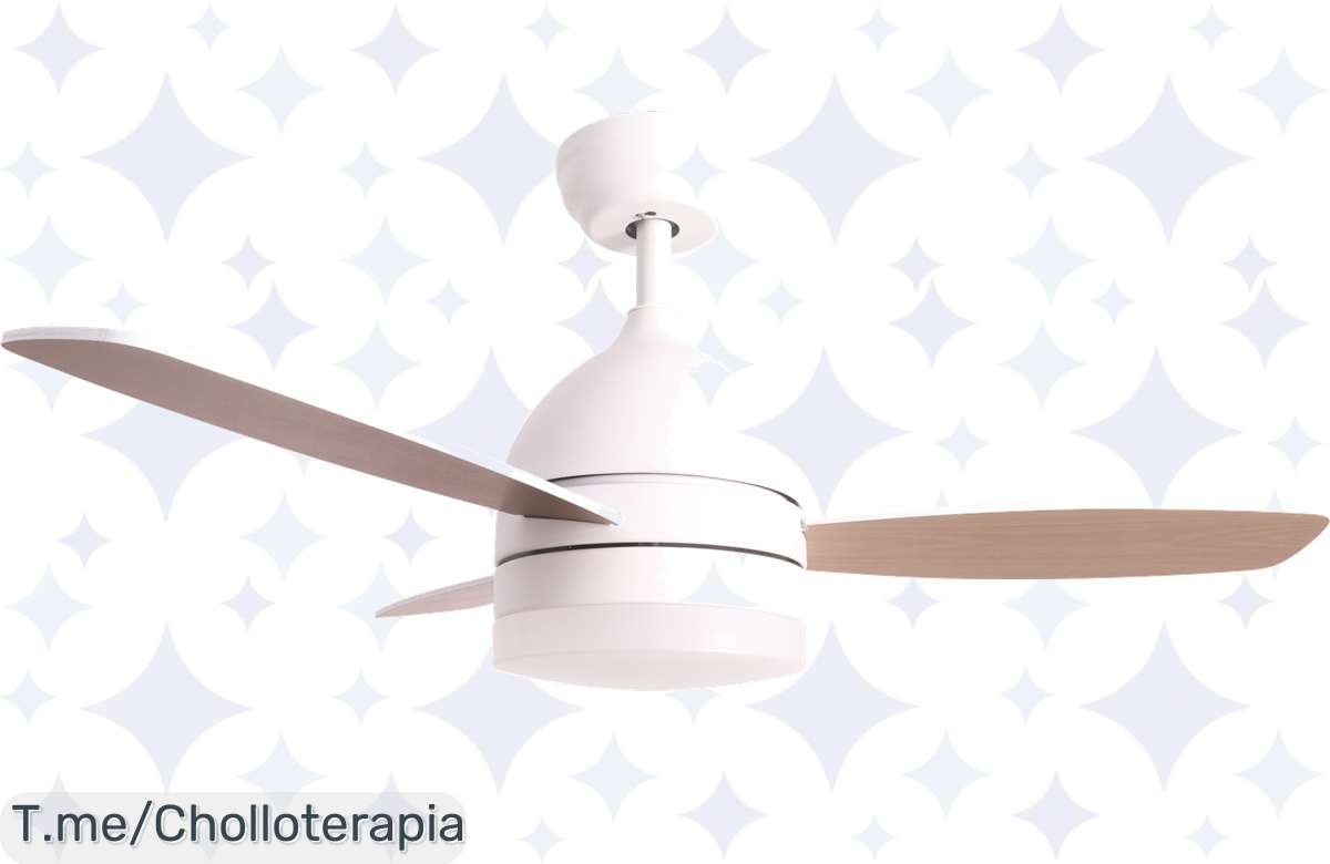 Chollazo: Ventilador de techo Jocca – ¡Potencia y estilo regalados!