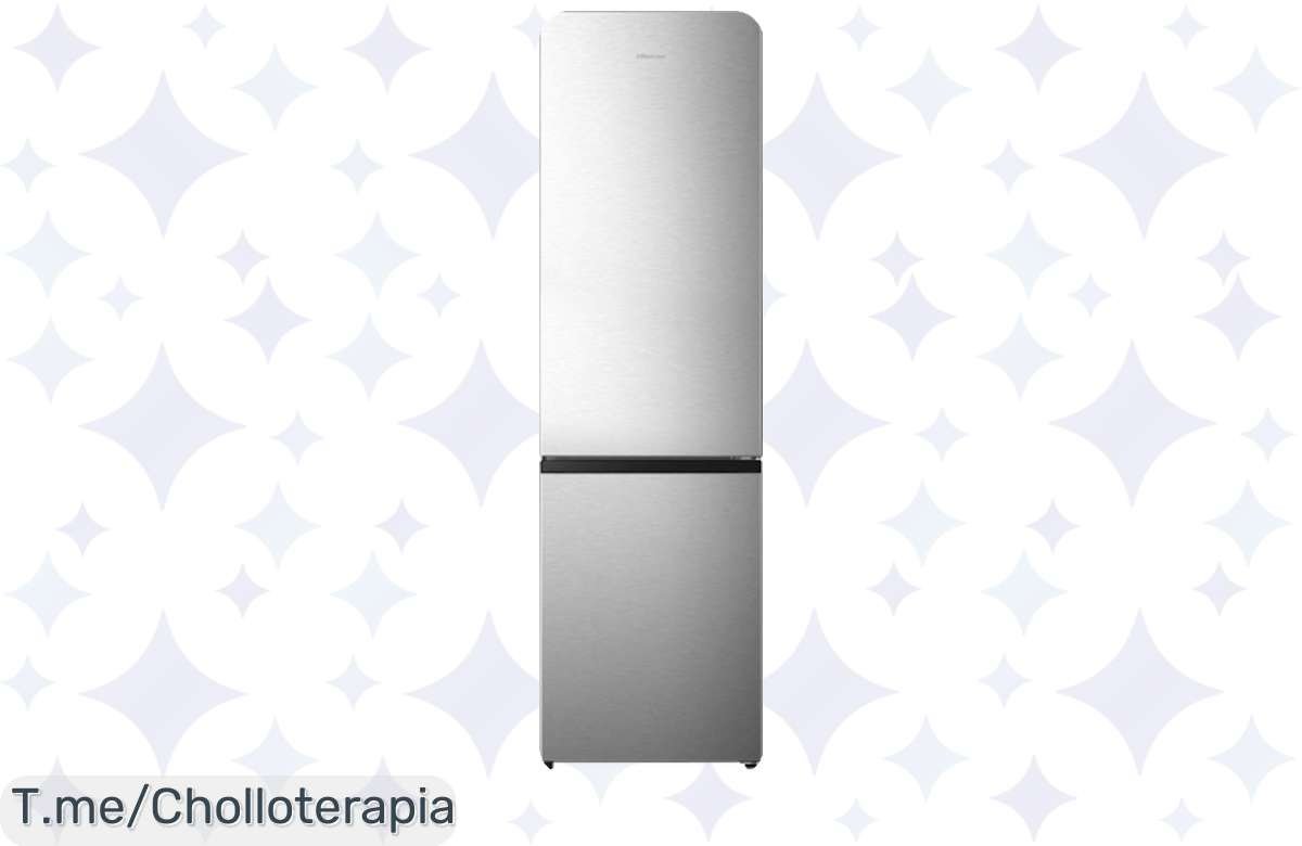 Chollazo del año: Frigorífico Combi Hisense No Frost, 336L y 4 cajones a precio de saldo.