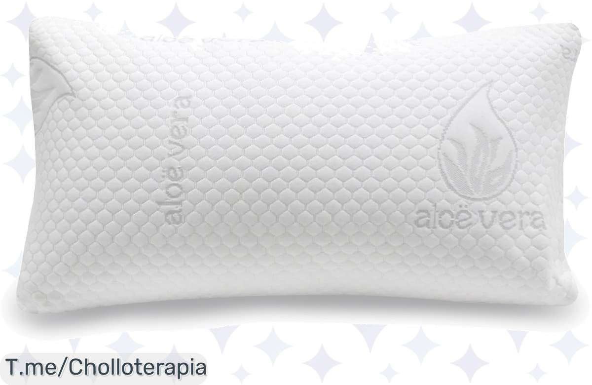 Chollazo en Almohada de Aloe Vera: Sueño Perfecto al Mejor Precio