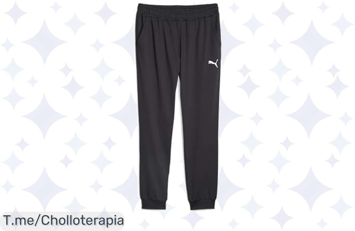 Chollazo único: Pantalones PUMA Fit Taped Jogger regalados. ¡Corre!