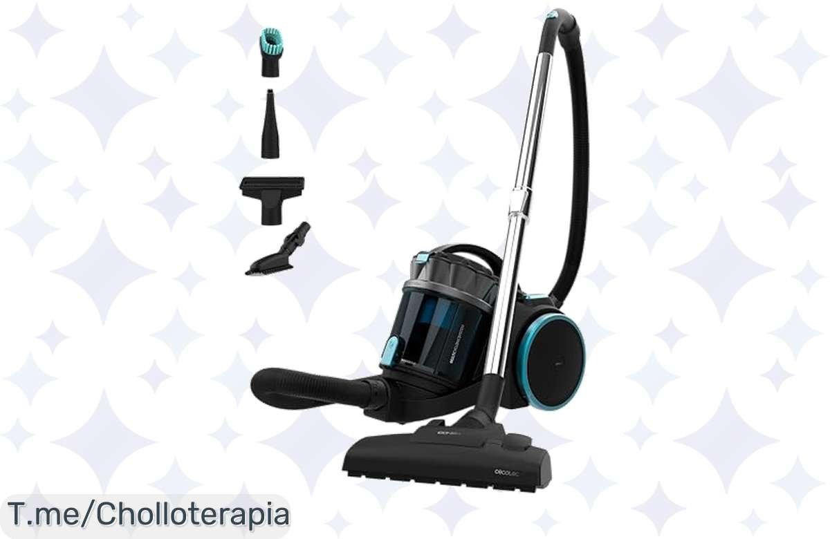 Chollo brutal: Aspirador Cecotec Conga Rockstar XXL, ¡súper potencia a precio de locura!