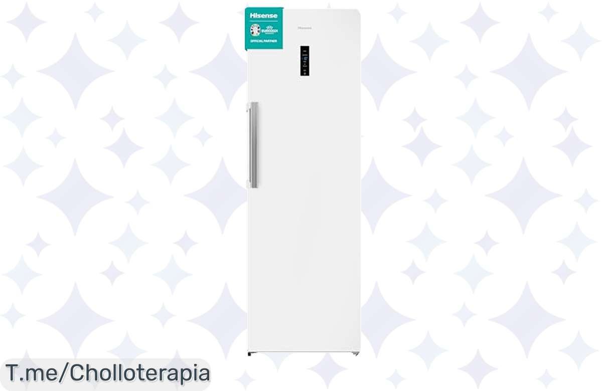 Chollo total: Hisense RL481N4BWE, 370 L de frescura y lo mejor en tecnología. ¡Corre por el tuyo!