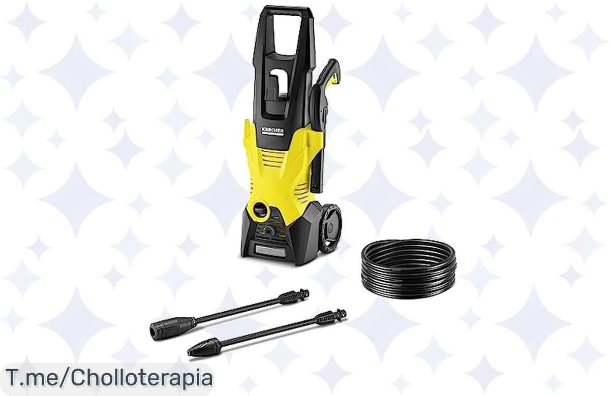 Consigue la Kärcher K 3: ¡Limpieza brutal con 120 bar de puro poder!