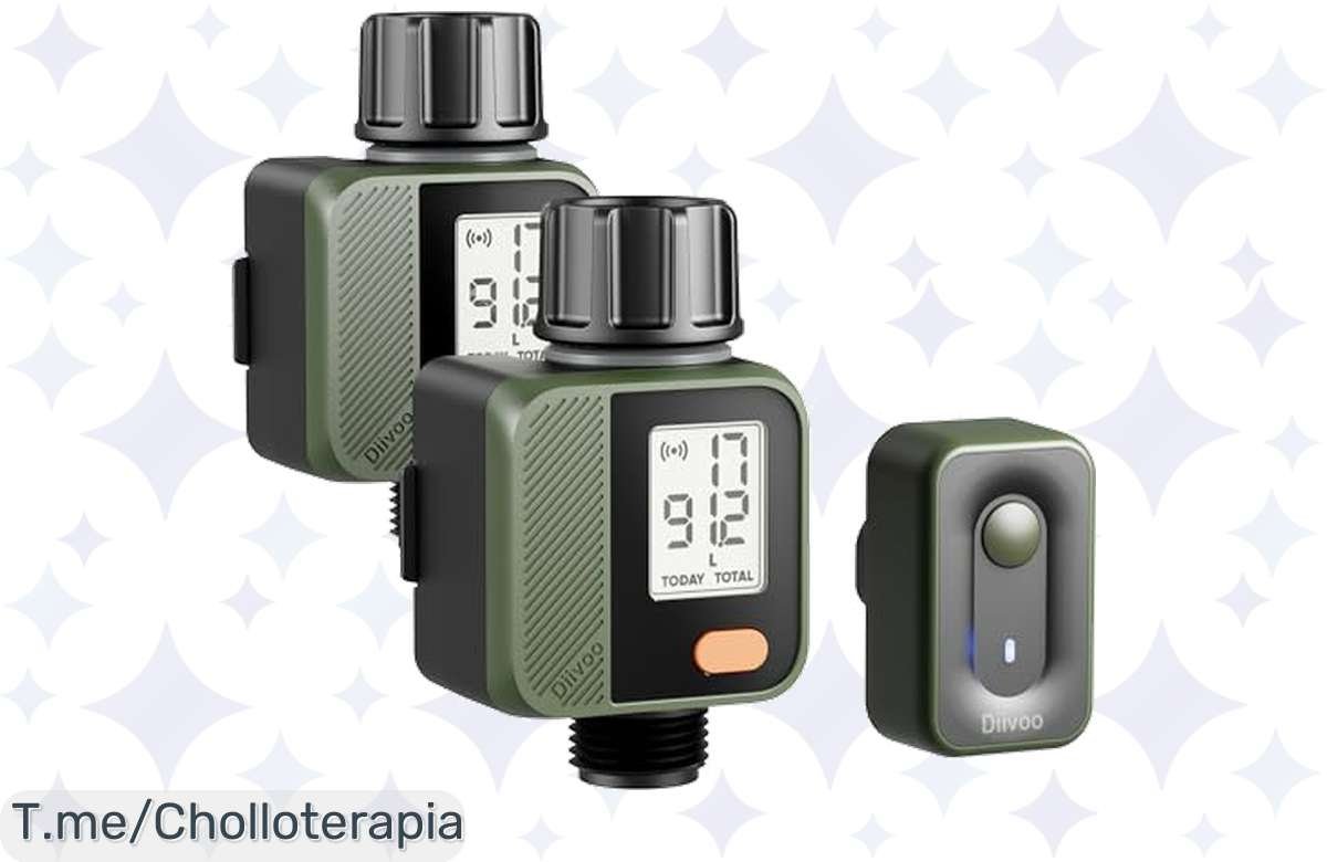 Controla tu consumo de agua con esta super oferta ¡Ahorra ya!