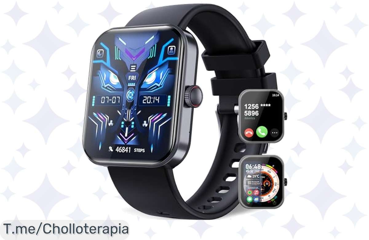 Descuento bomba en el smartwatch Marsyu 2024: monitores de salud y entrenos pro, ¡solo por tiempo limitado!