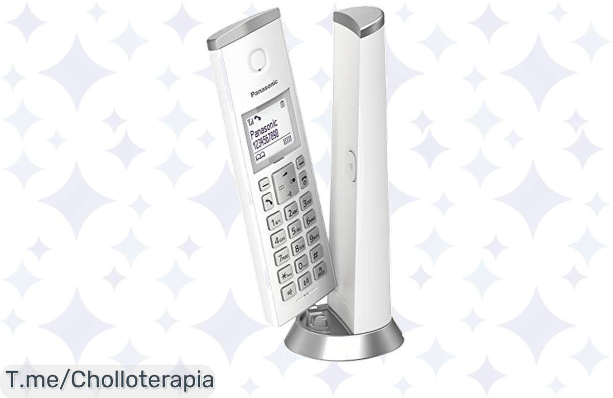 Descuento brutal en el Panasonic KXTGK210: Teléfono DECT con bloqueo de llamadas ¡Corre que vuela!