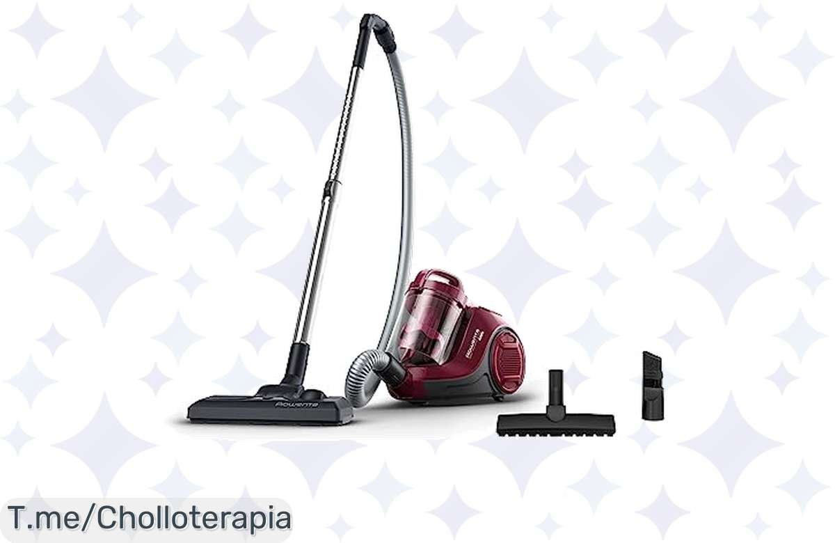 Descuento brutal en la Rowenta Swift Power Cyclonic: ¡Limpia a fondo sin vaciar el bolsillo!
