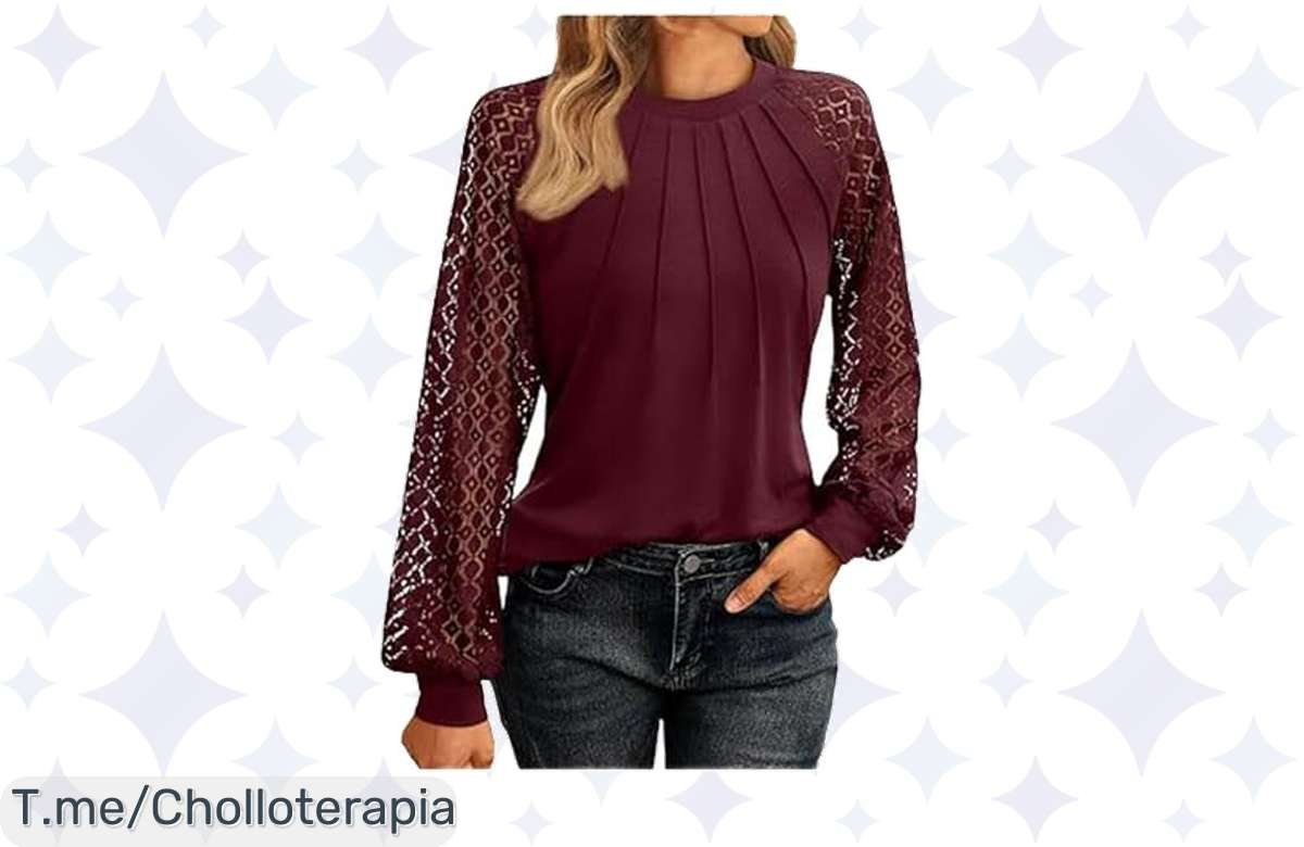 Descuentos locos en camisetas de encaje premium: ¡50% off!