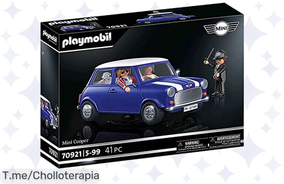 El Mini Cooper PLAYMOBIL que no puedes dejar pasar: ¡Chollazo del año!